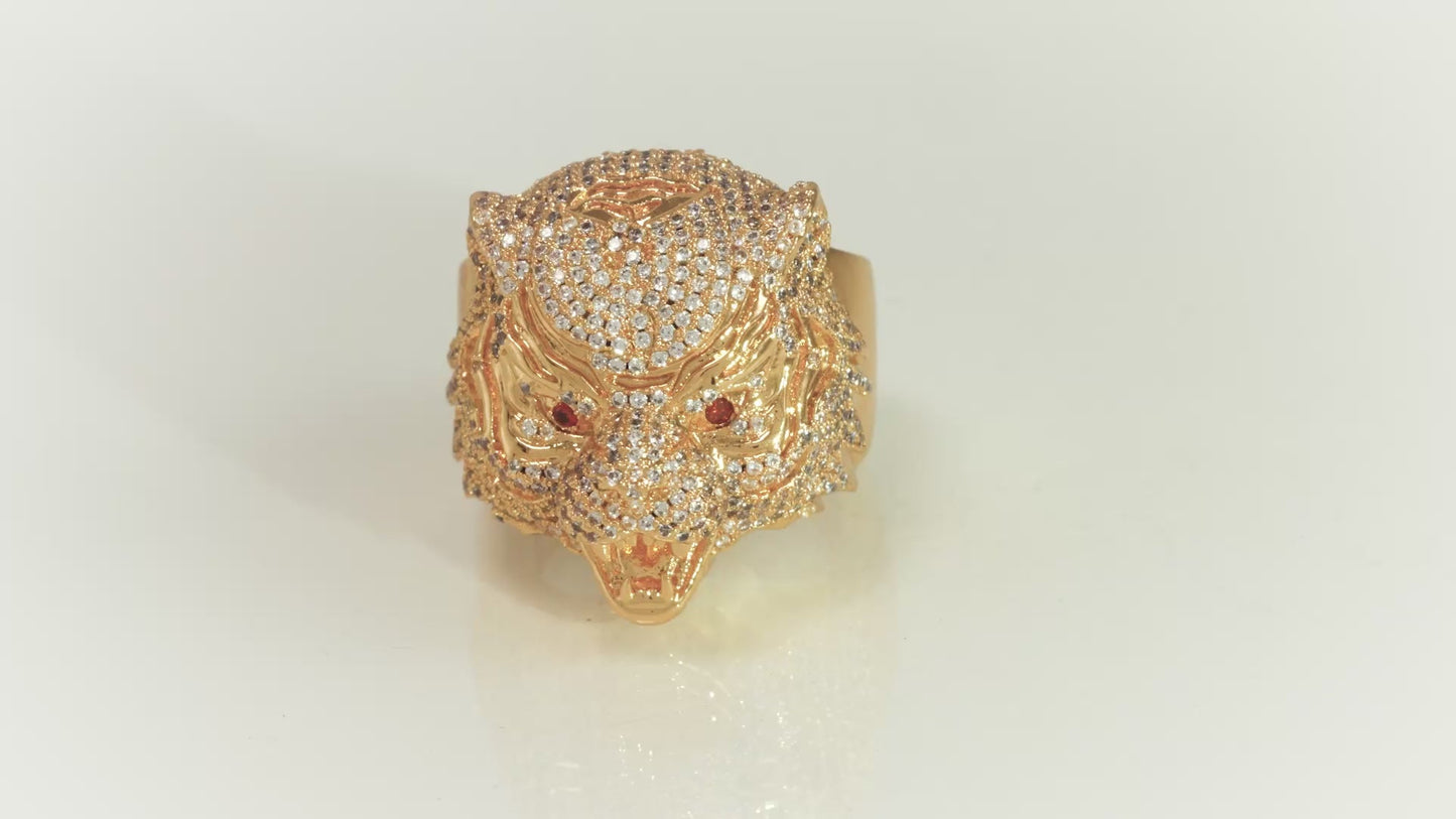 Wu-Tang x King Ice - 28mm Tiger Style Ring