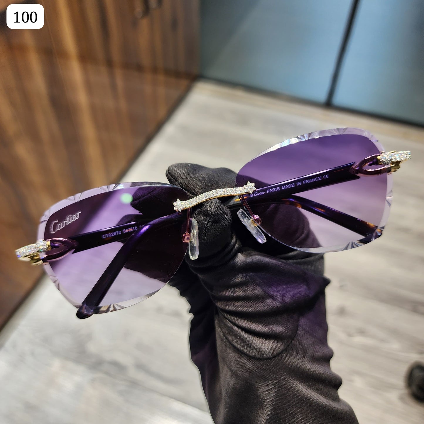 VVS Moissanite Iced Out Sunglasses