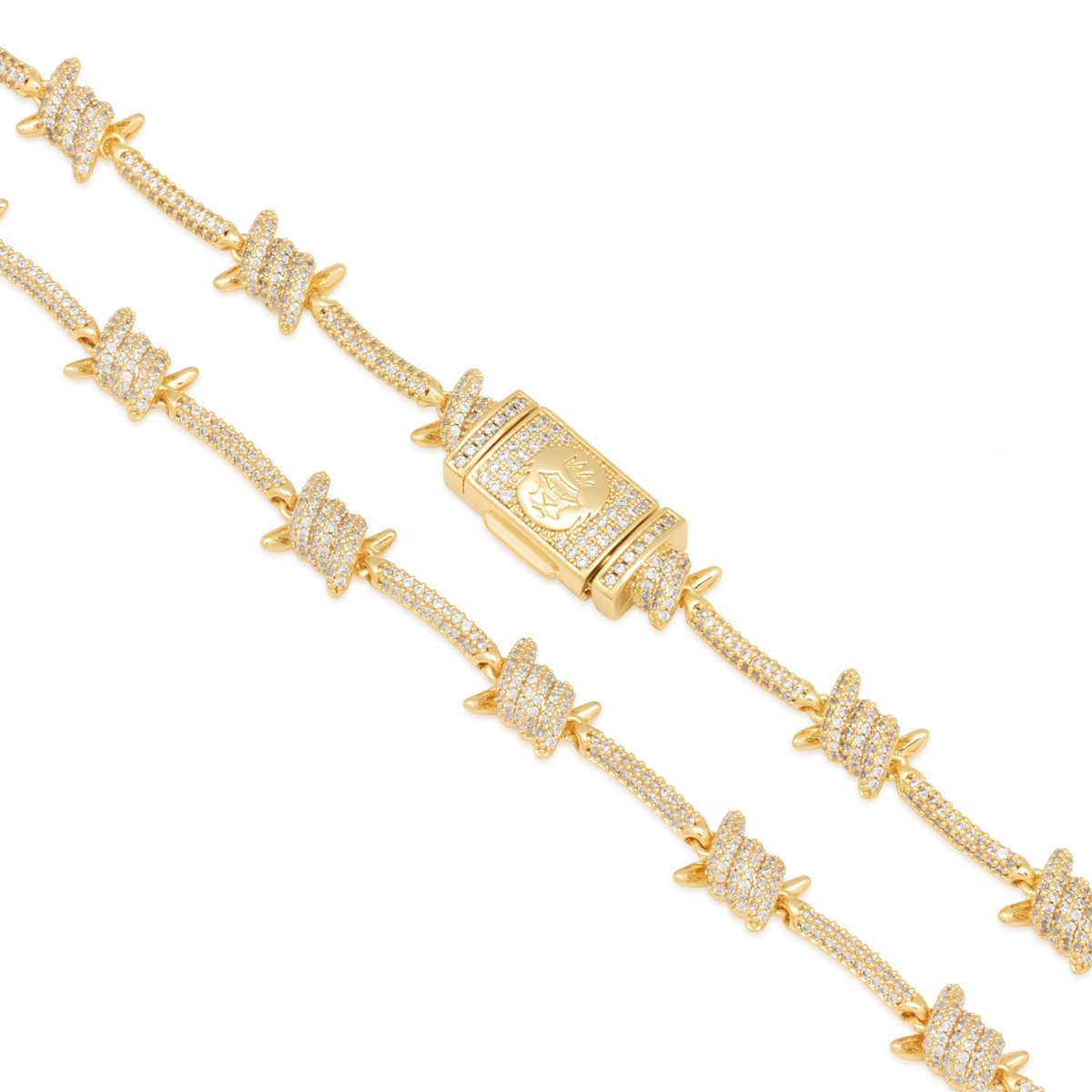 10mm Iced Barbed Wire Chain