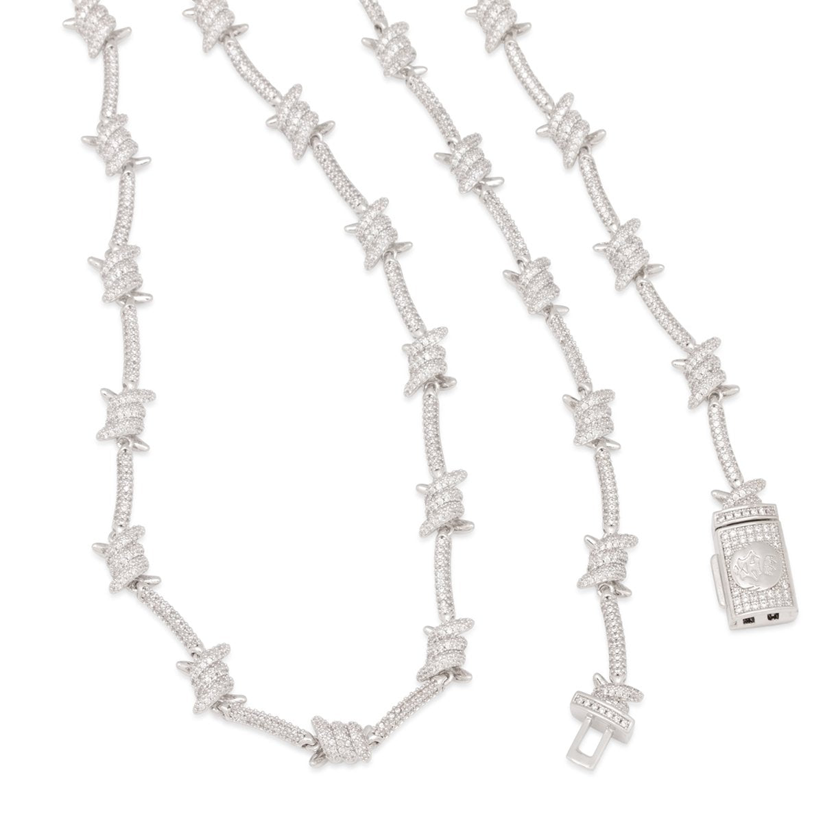 10mm Iced Barbed Wire Chain