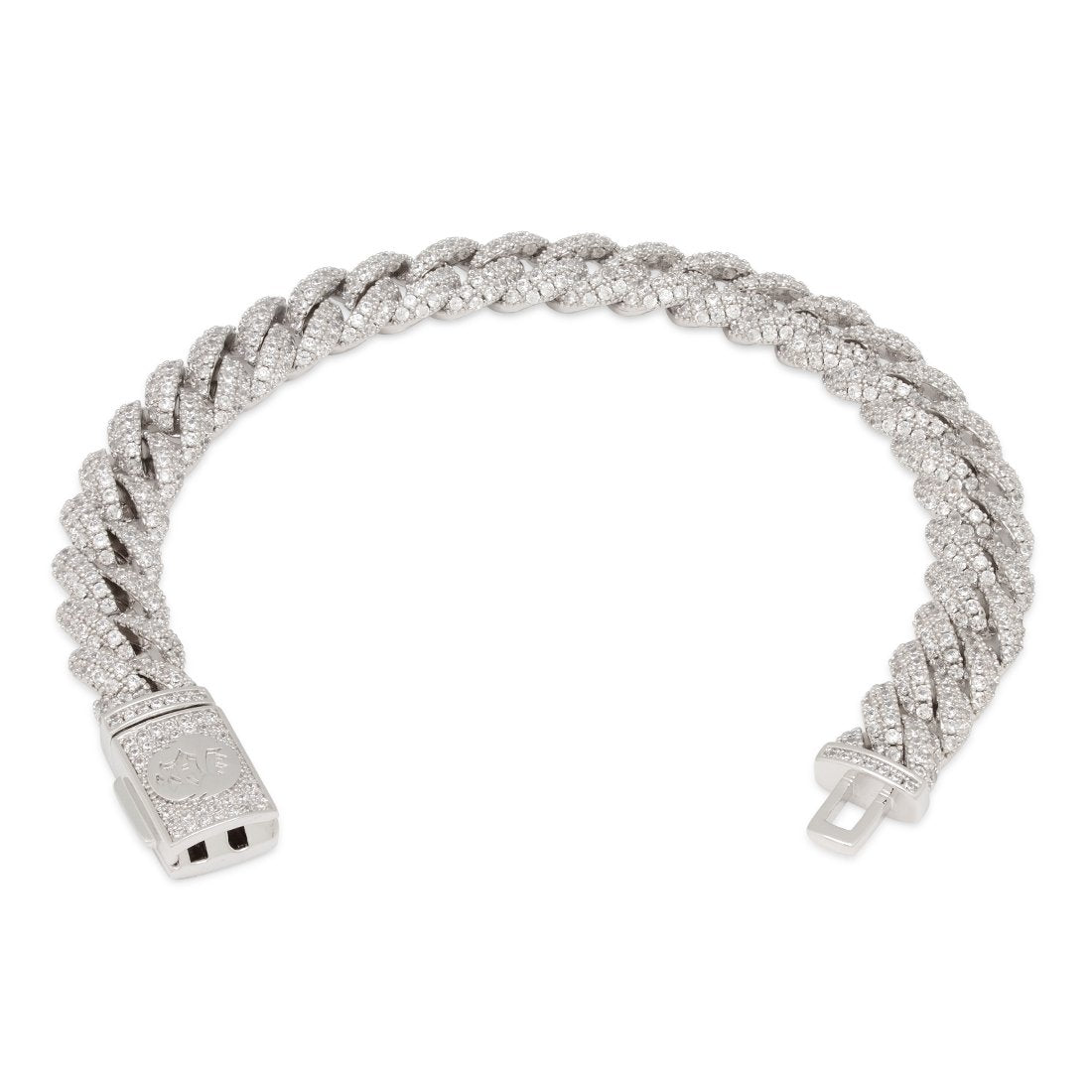 10mm Iced Miami Cuban Link Bracelet
