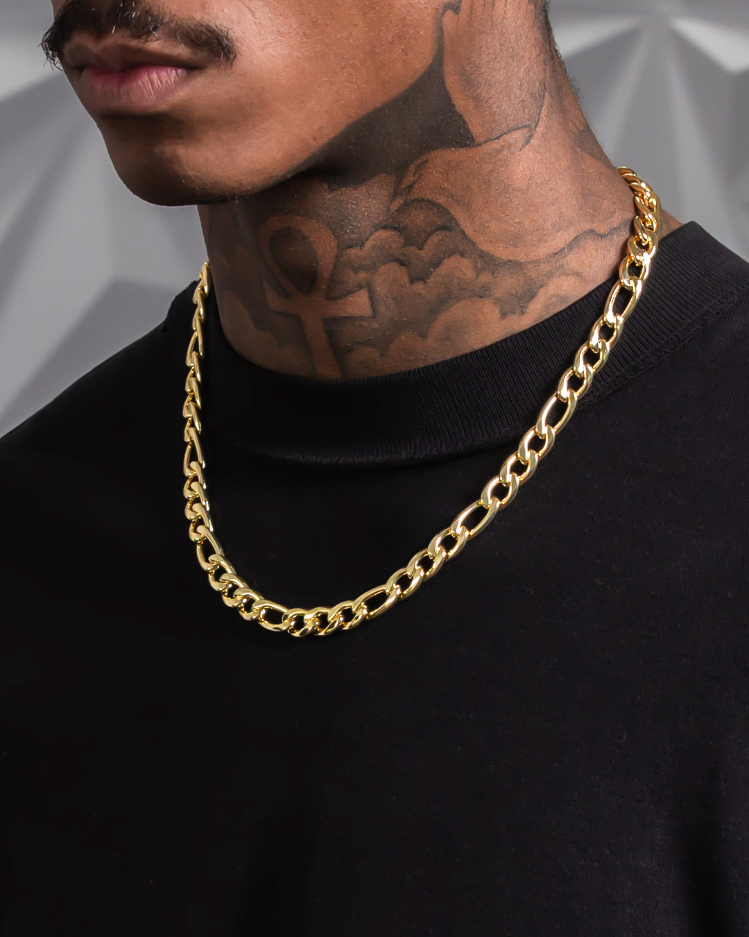 10mm Italian Figaro Chain