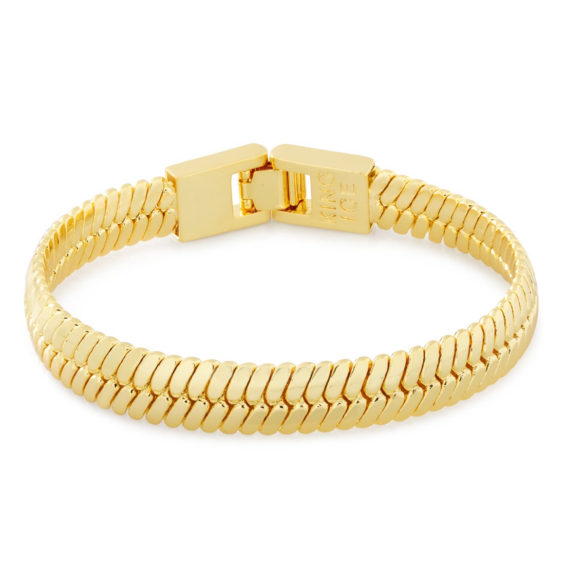 10mm Thick Herringbone Bracelet