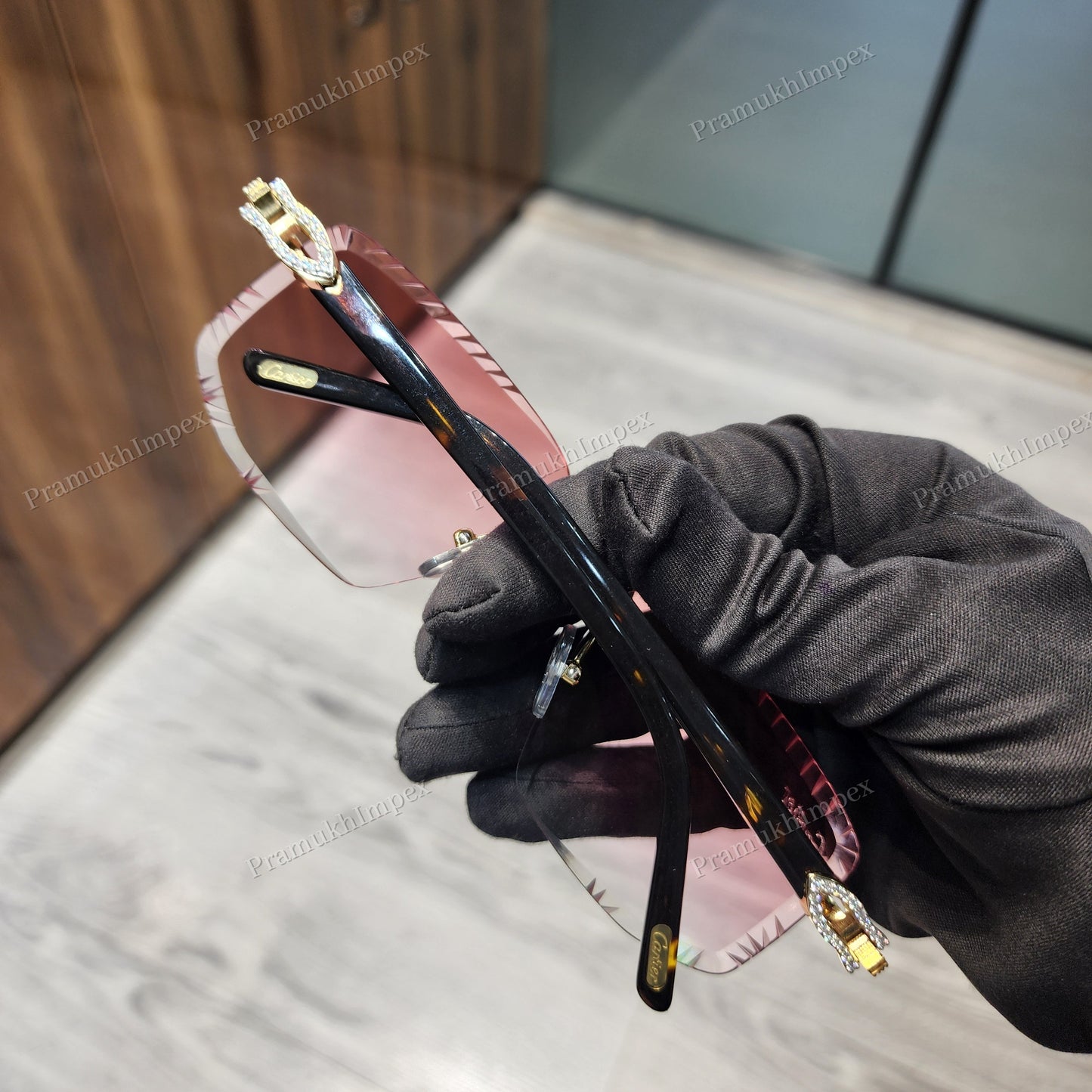 VVS Moissanite Custom Sunglasses