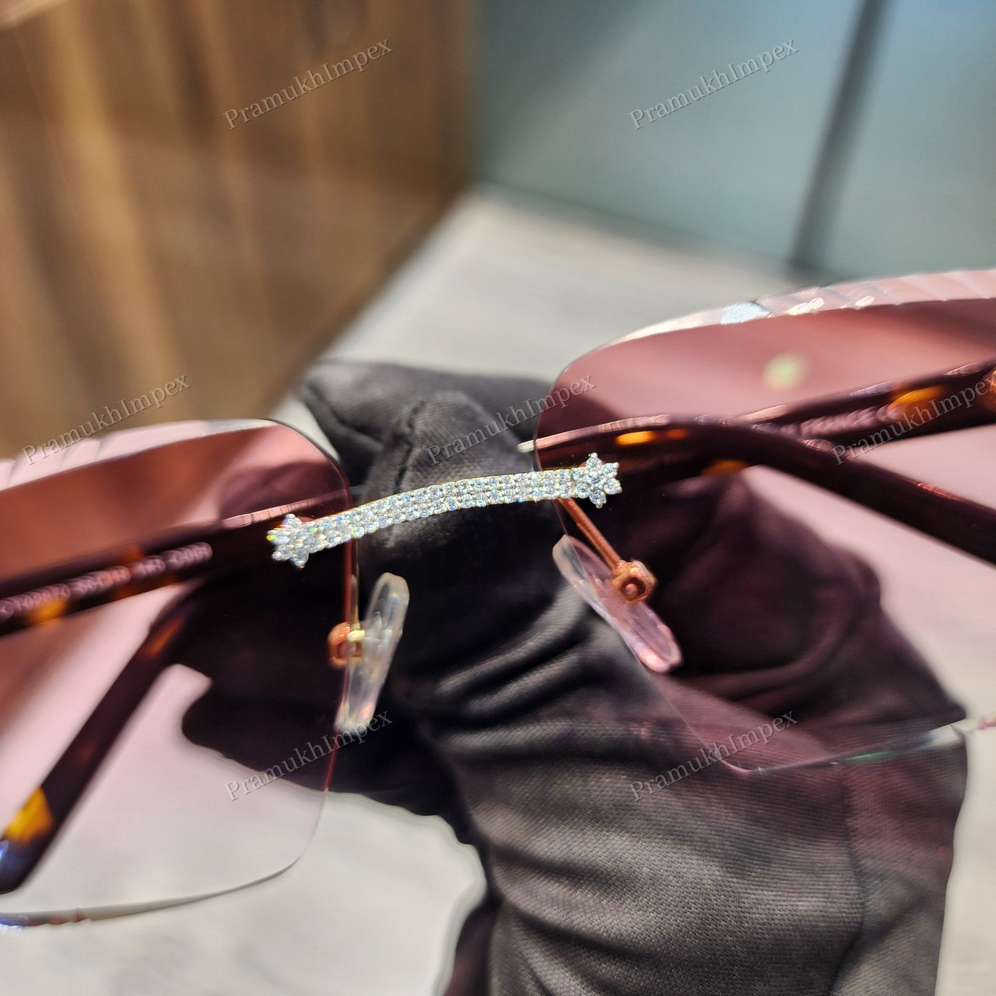 VVS Moissanite Custom Sunglasses
