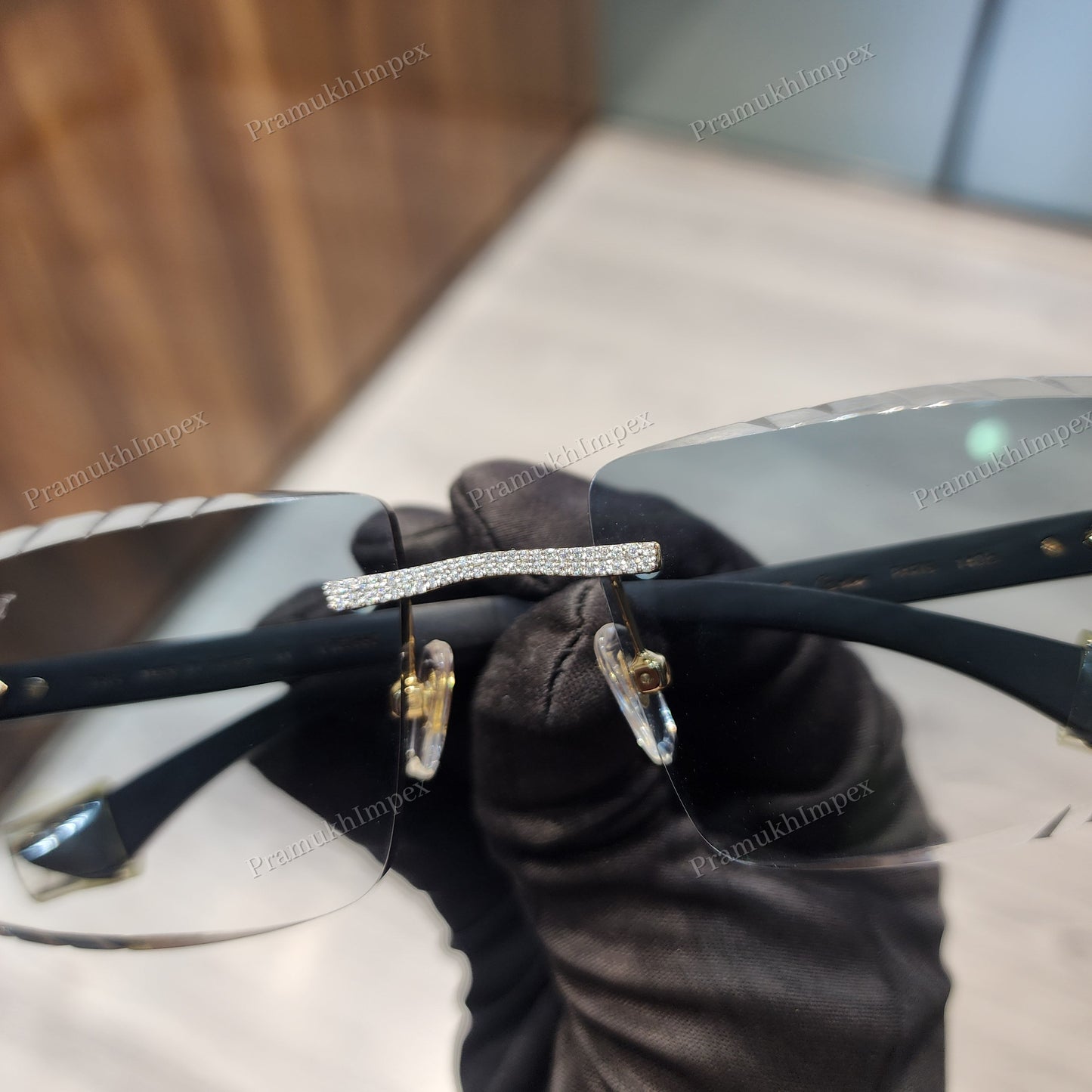 VVS Moissanite Diamond Sunglasses