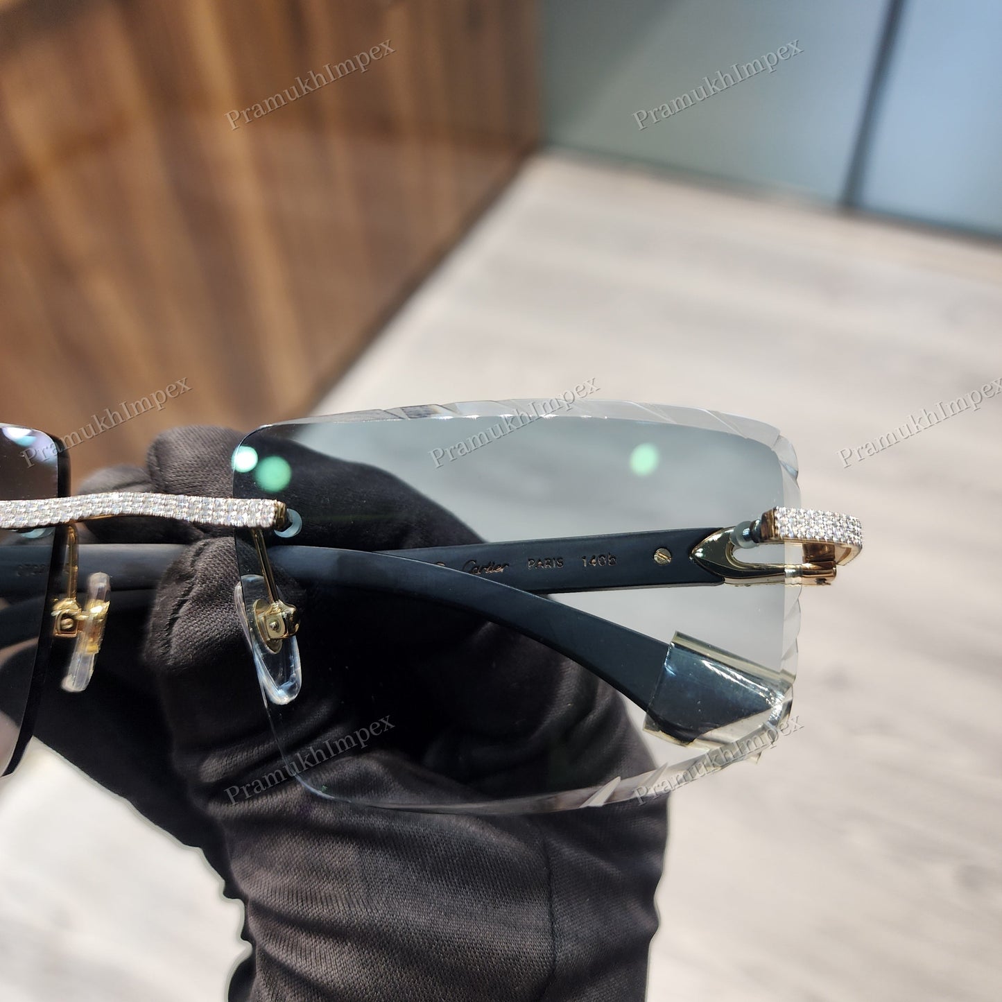 VVS Moissanite Diamond Sunglasses