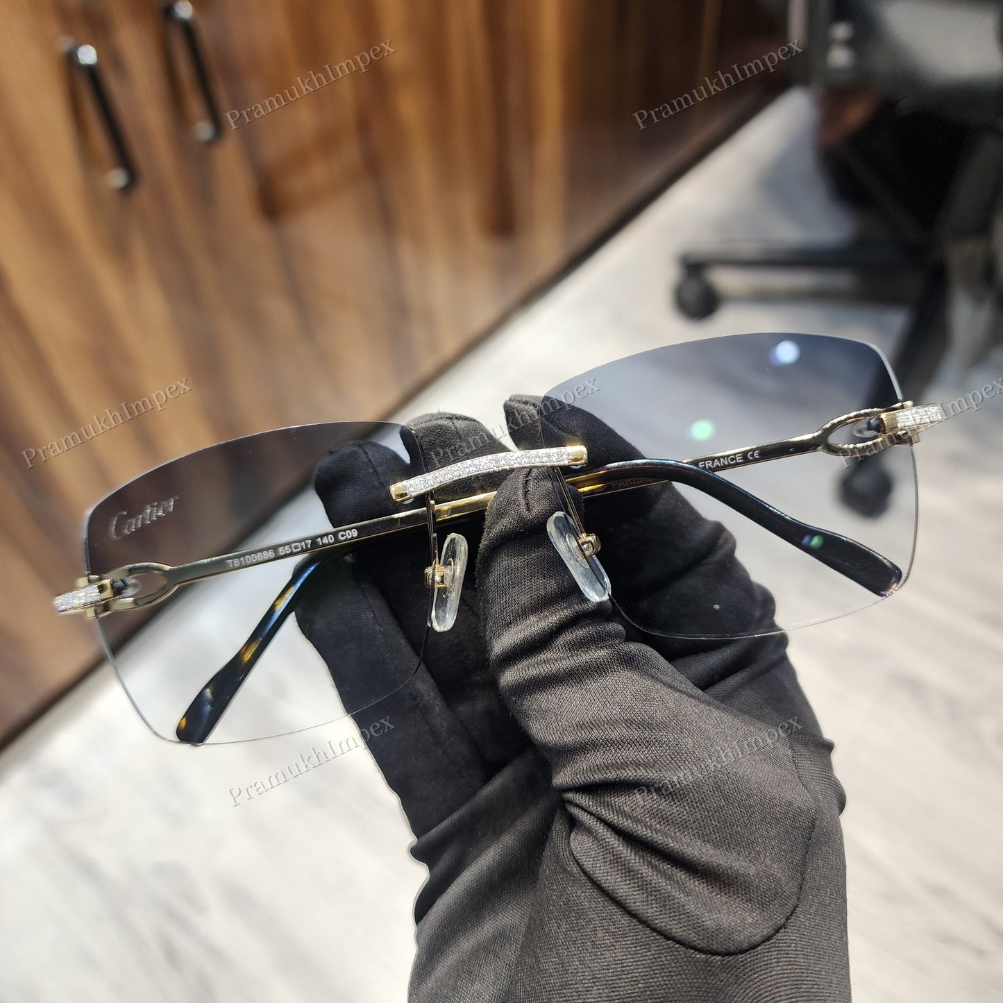 VVS Moissanite Hip Hop Sunglasses