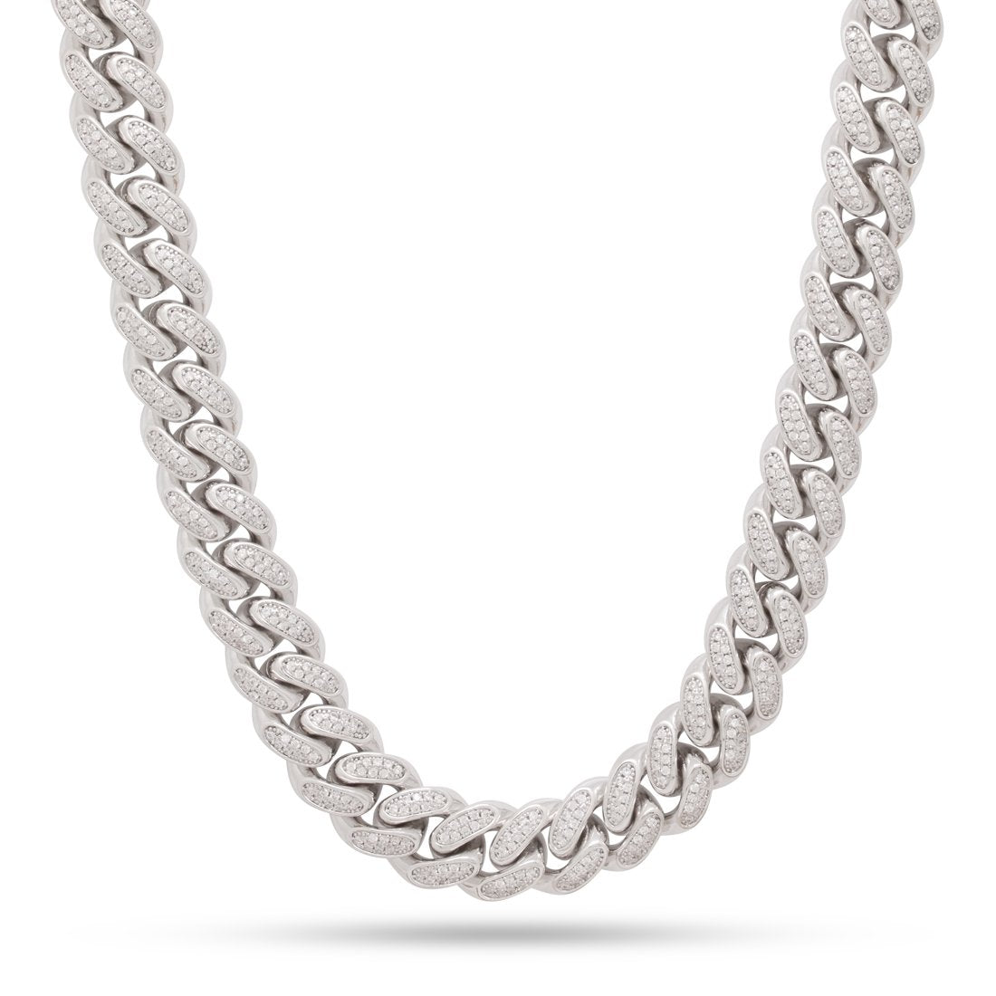 15mm Iced Miami Cuban Link Chain
