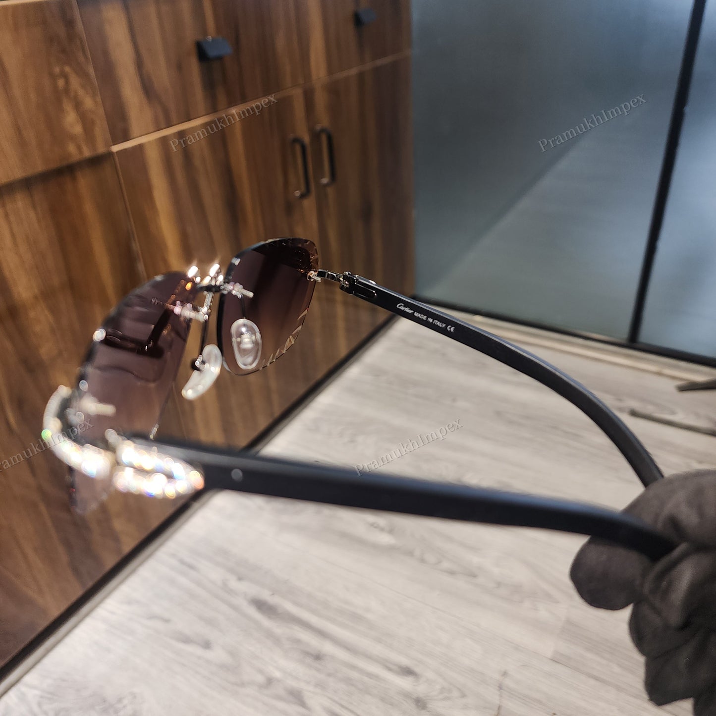 VVS Moissanite Diamond luxury Sunglasses