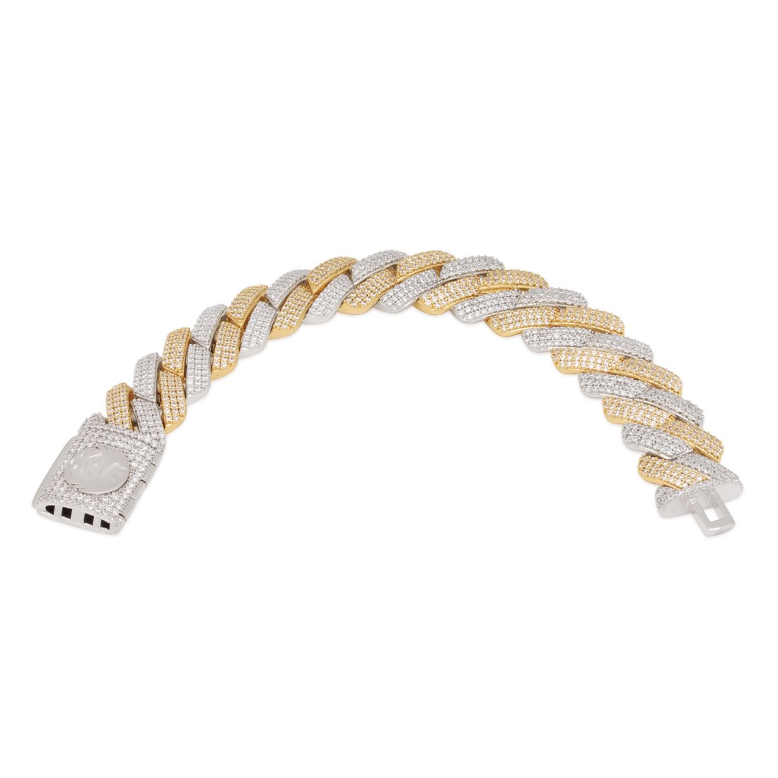 18mm Iced Diamond Cut Miami Cuban Link Bracelet