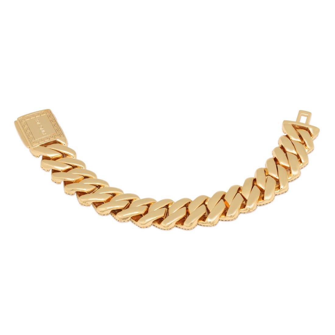 18mm Iced Diamond Cut Miami Cuban Link Bracelet