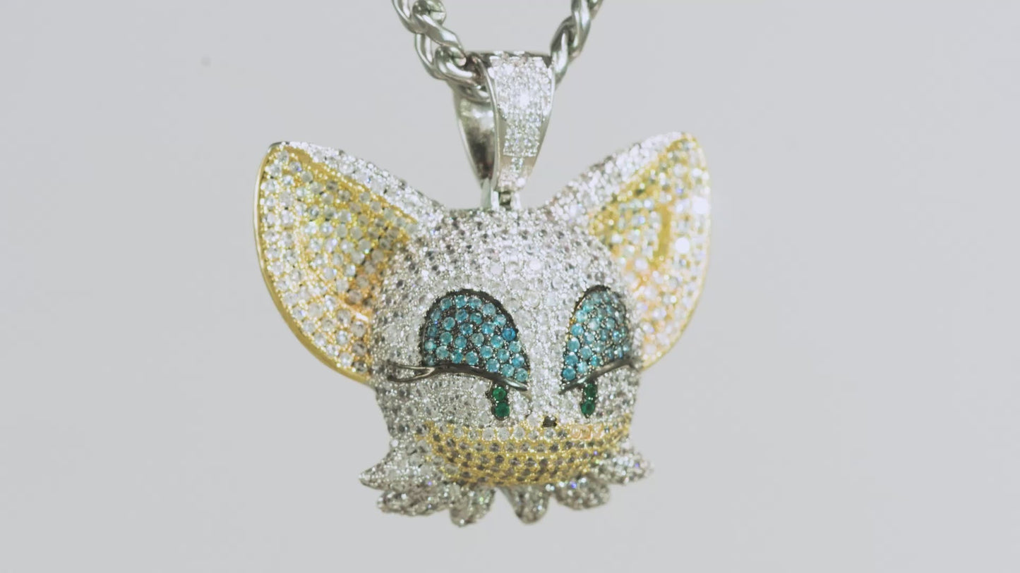 Sonic the Hedgehog x King Ice - Rouge the Bat Necklace