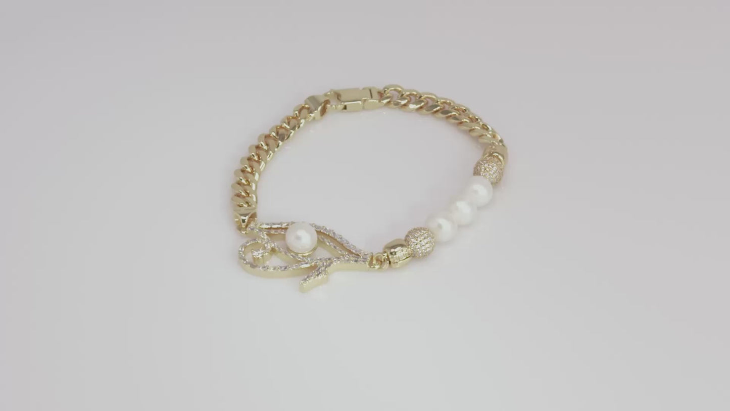 Pearl of Wisdom Eye of Ra Bracelet