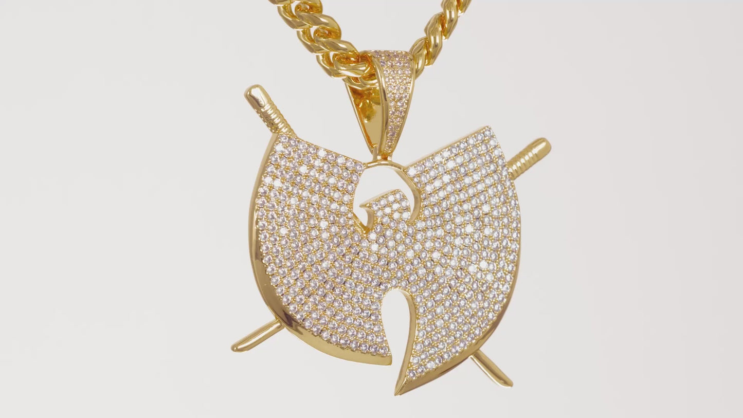 Wu-Tang x King Ice - Lyrical Swords Necklace
