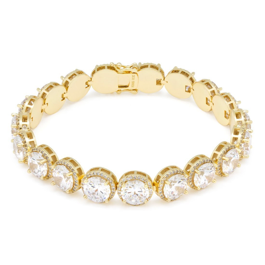 8mm Brillaint-Cut Tennis Bracelet