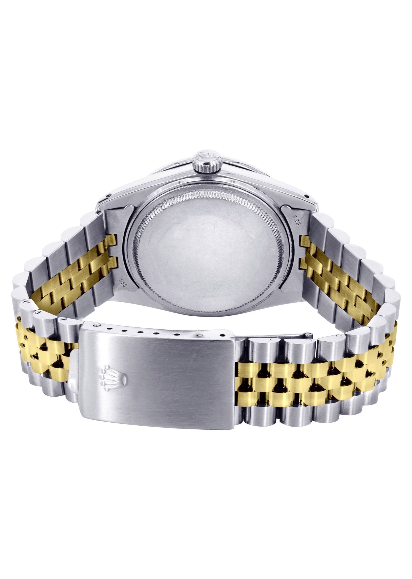Womens Rolex Datejust Watch 16233 | 36Mm | Black Roman Dial | Jubilee Band