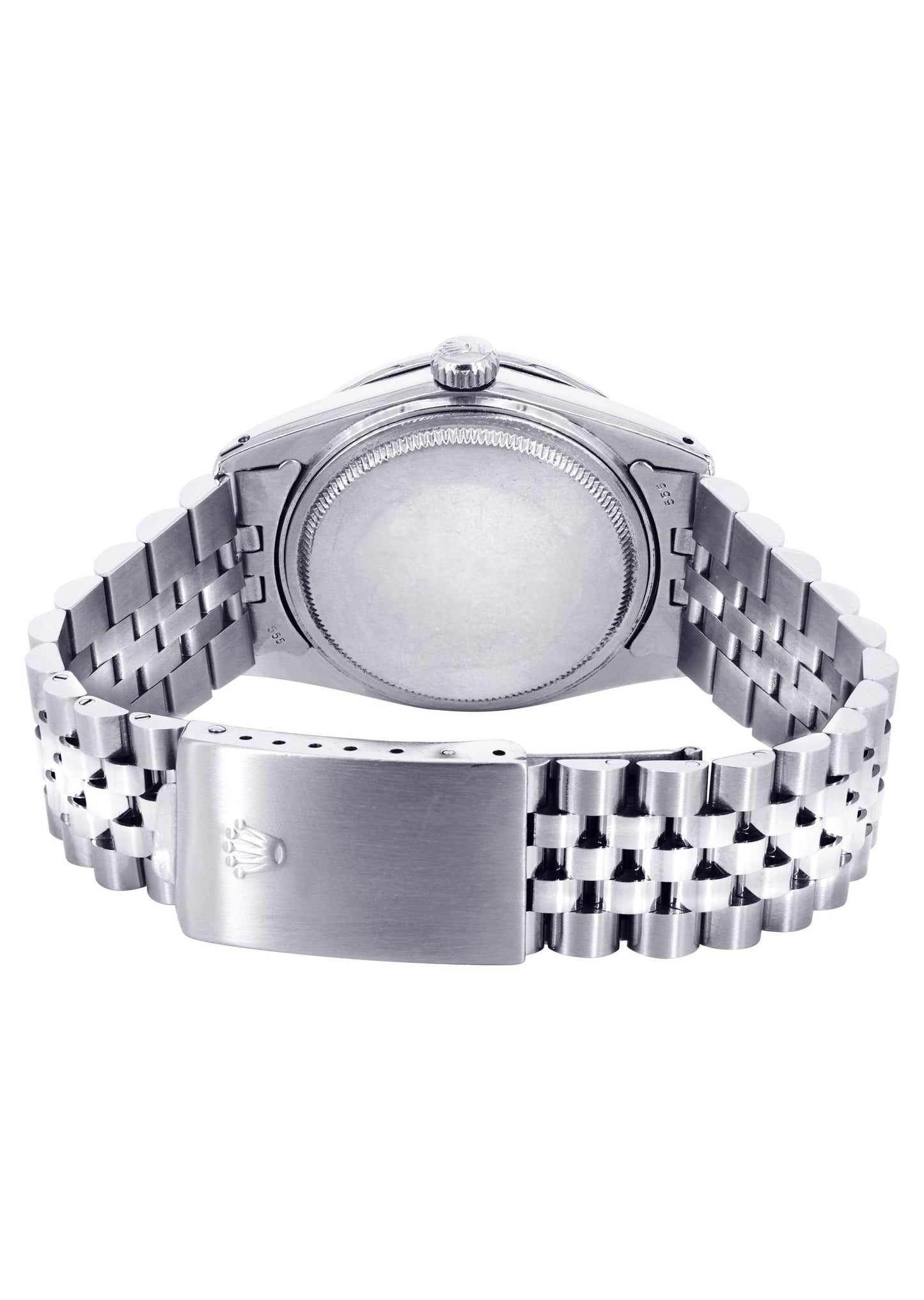 Womens Rolex Datejust Watch 16200 | 36Mm | Custom Green Roman Numeral Dial | Jubilee Band