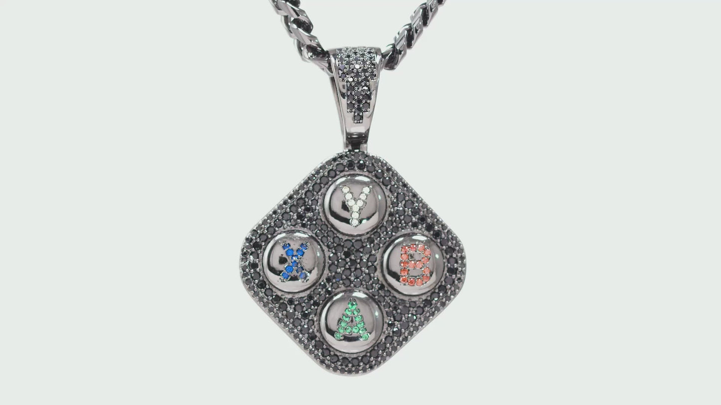 Xbox x King Ice - ABXY Necklace