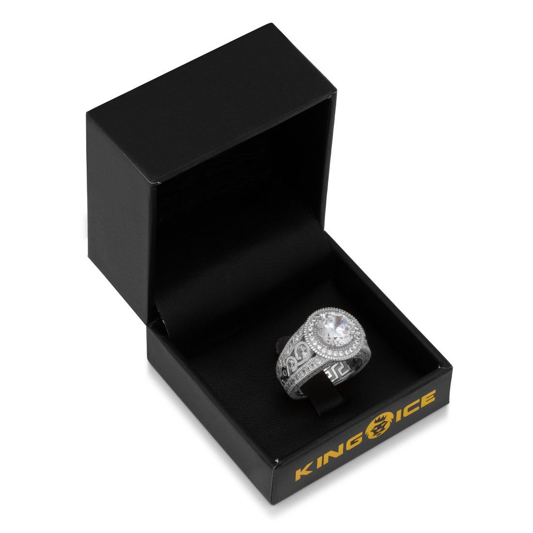 Brilliant-Cut Signet Ring
