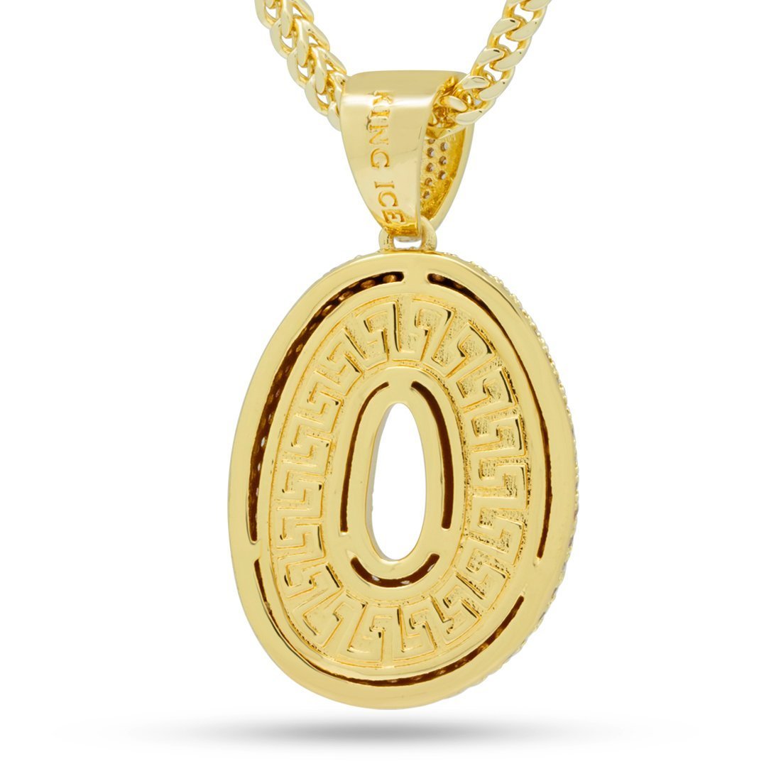 Bubble Letter O Necklace