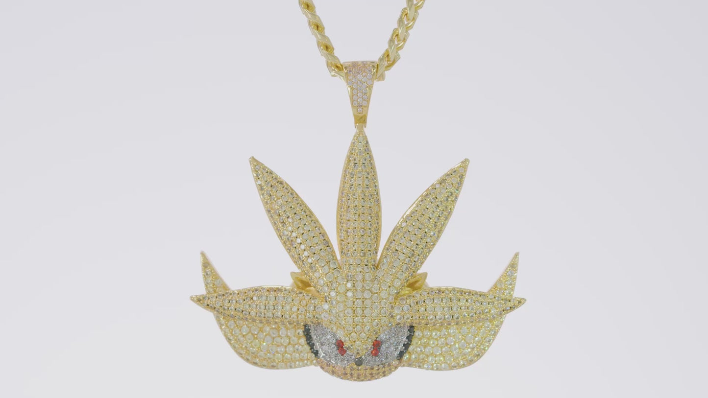 Sonic the Hedgehog x King Ice - Super Silver Necklace