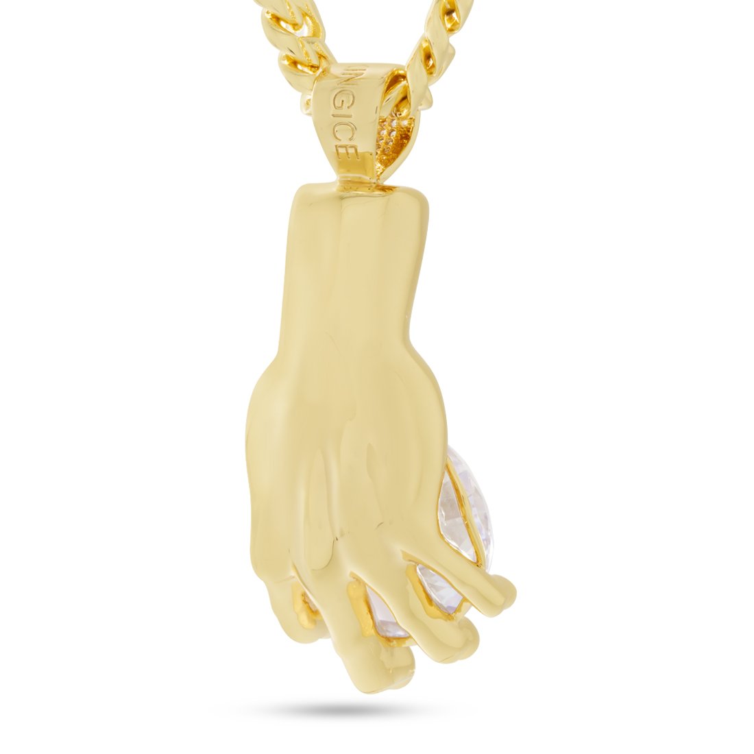 Diamond Hands Necklace