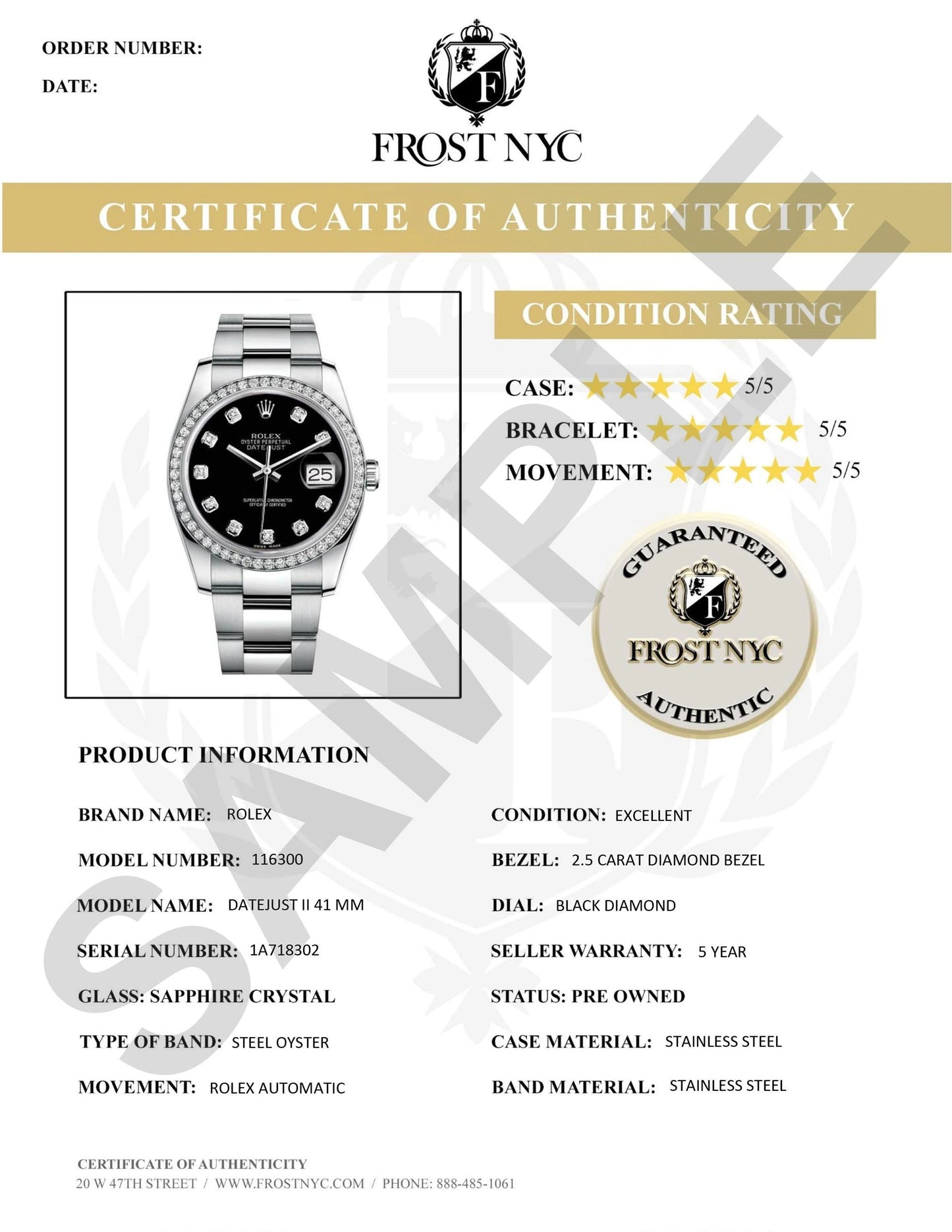 Womens Rolex Datejust Watch 16200 | 36Mm | Black Roman Numeral Dial | Jubilee Band