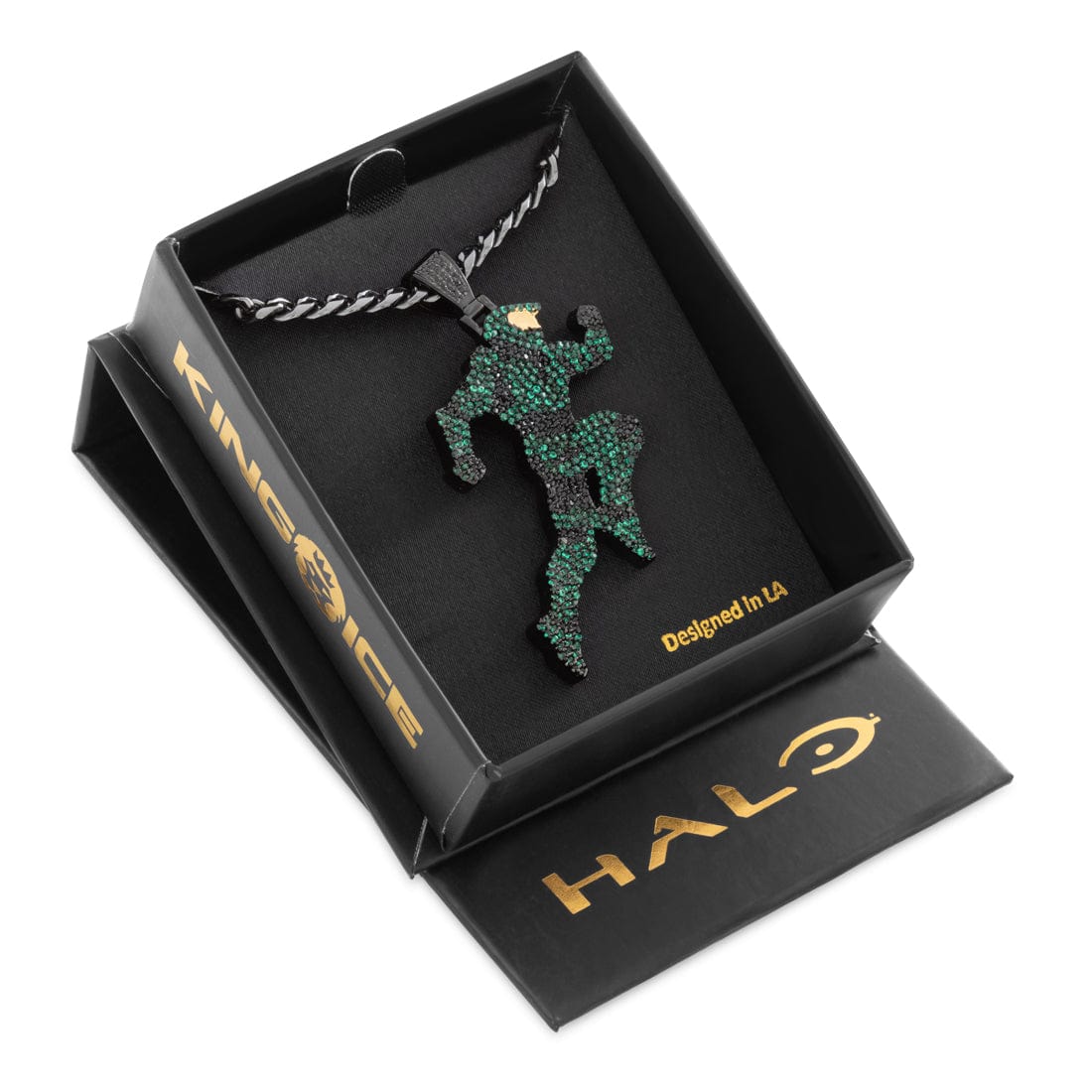 Halo x King Ice - Colar Master Chief Corredor