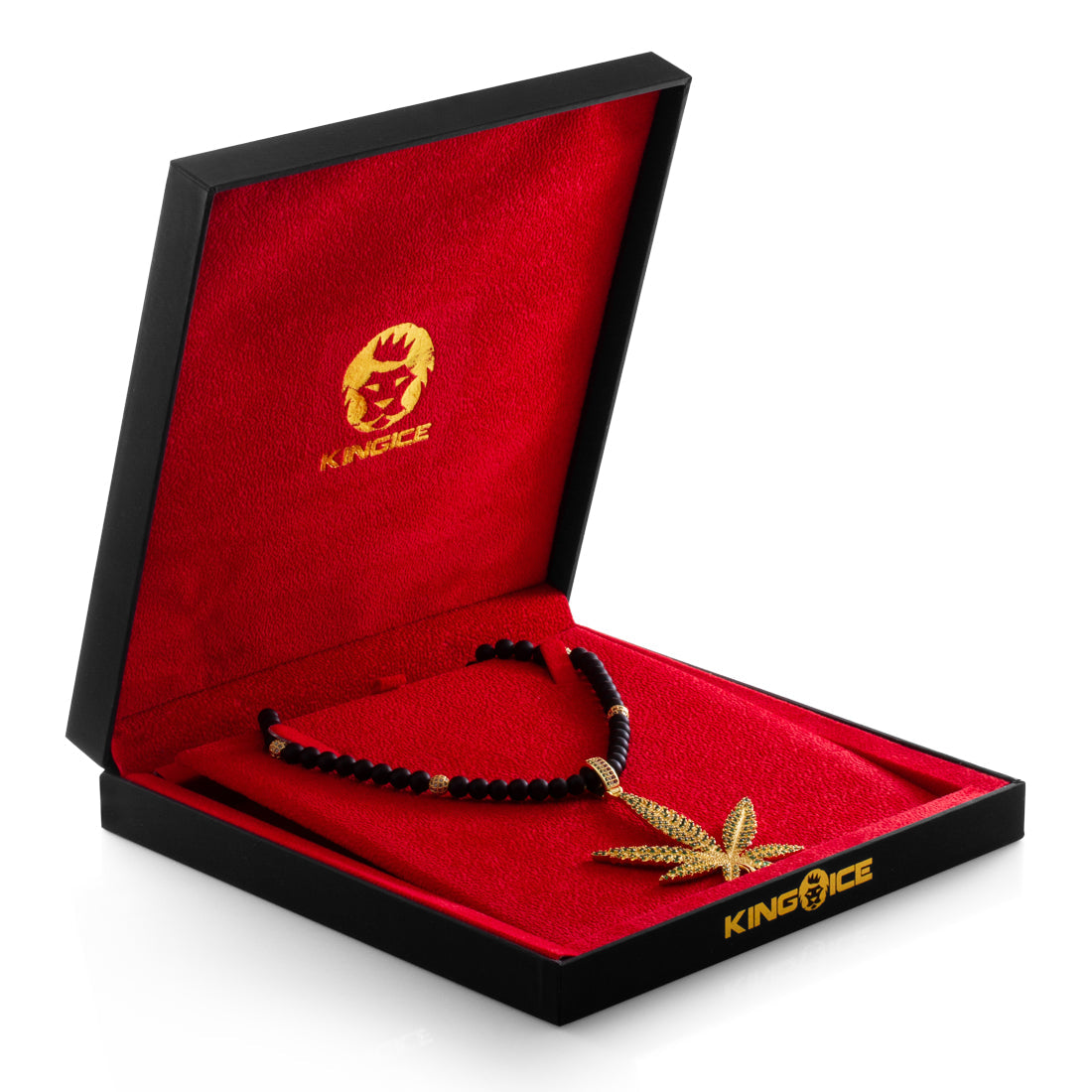 High Rise Cannabis Leaf Necklace