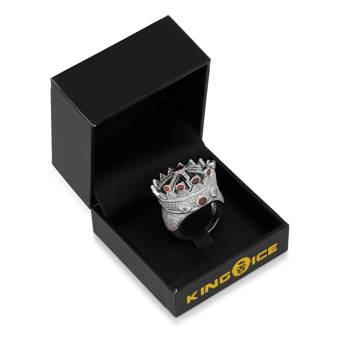 Iced Crown Ring