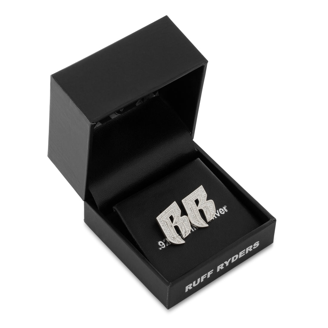 Ruff Ryders x King Ice - Stud Logo Earrings