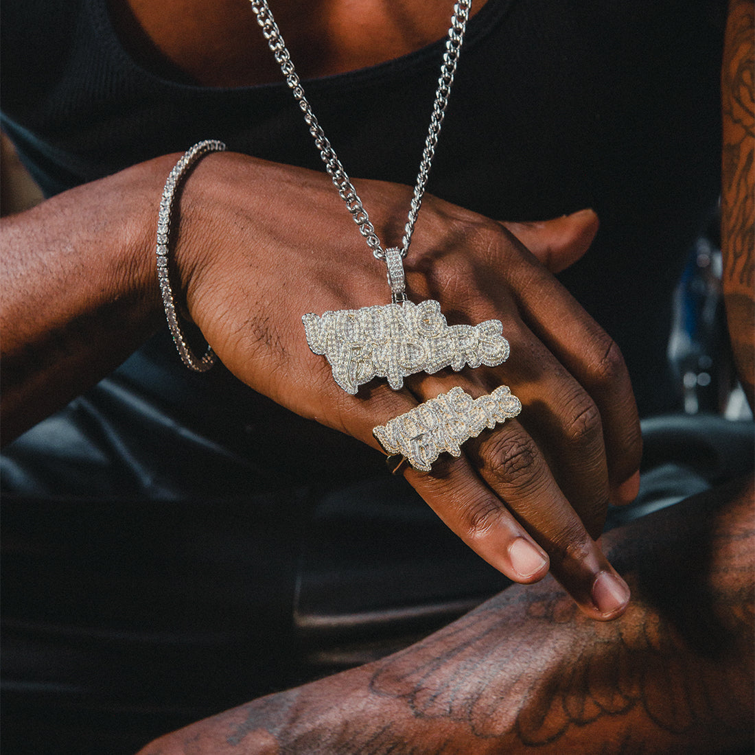 Ruff Ryders x King Ice - Young Ryders Two-Finger Ring