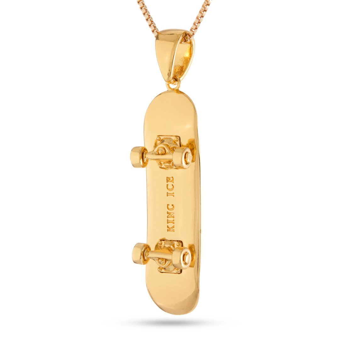Skateboard Necklace