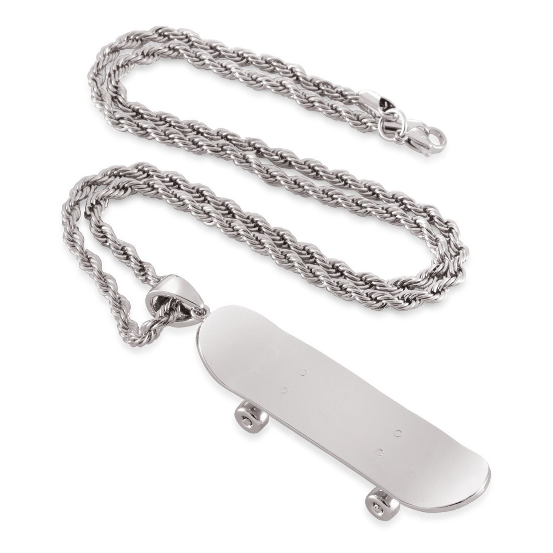 Skateboard Necklace