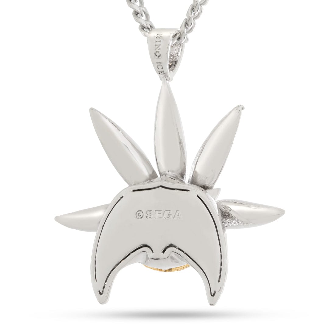 Sonic the Hedgehog x King Ice - Silver Necklace
