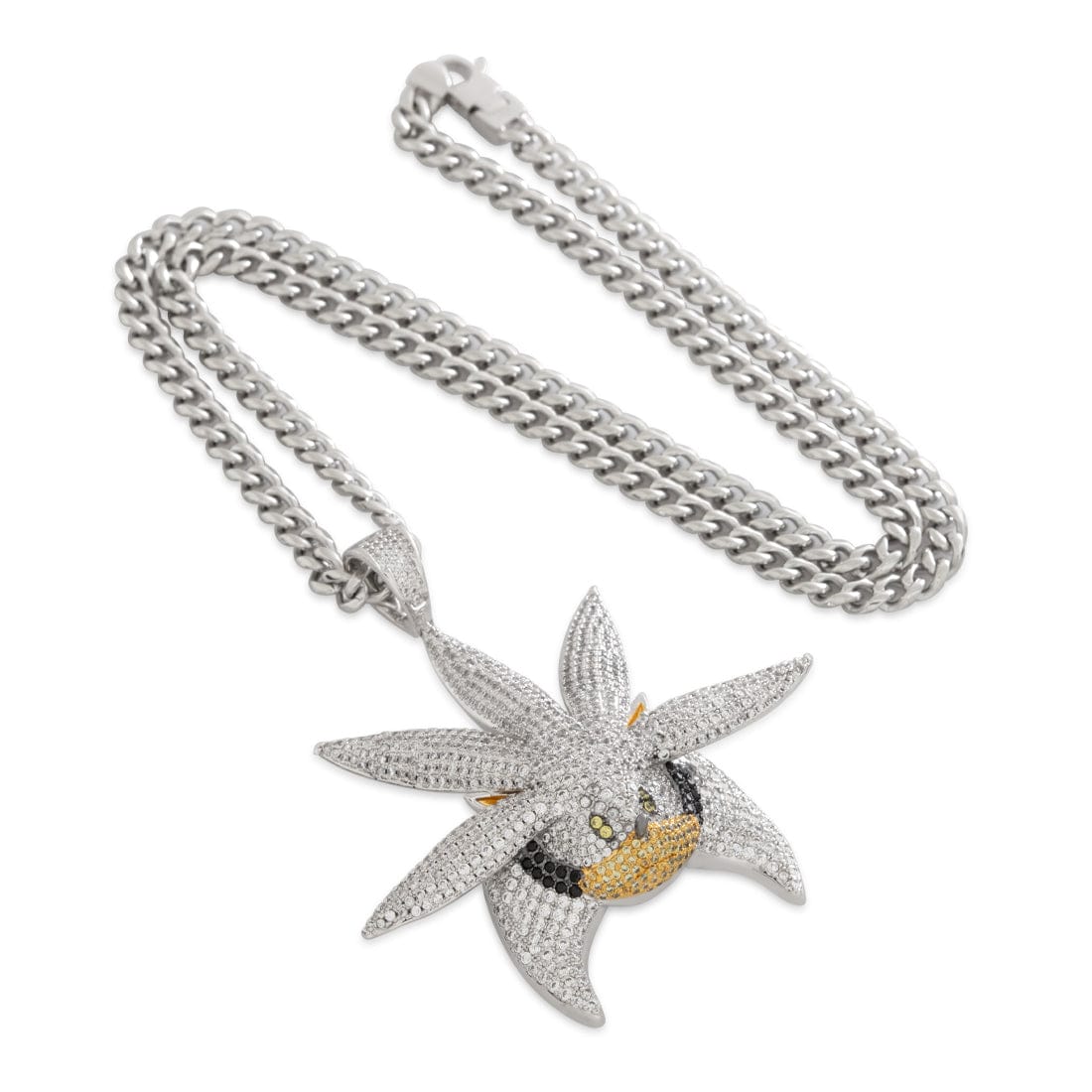 Sonic the Hedgehog x King Ice - Silver Necklace