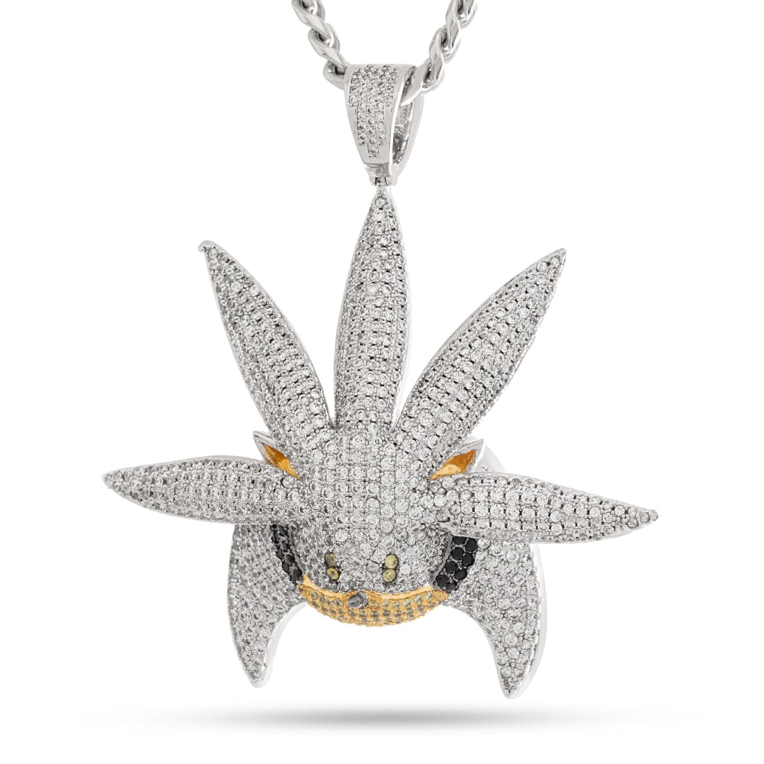 Sonic the Hedgehog x King Ice - Silver Necklace