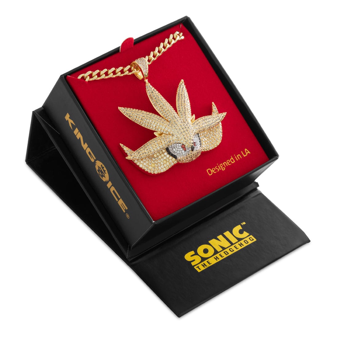 Sonic the Hedgehog x King Ice - Super Silver Necklace
