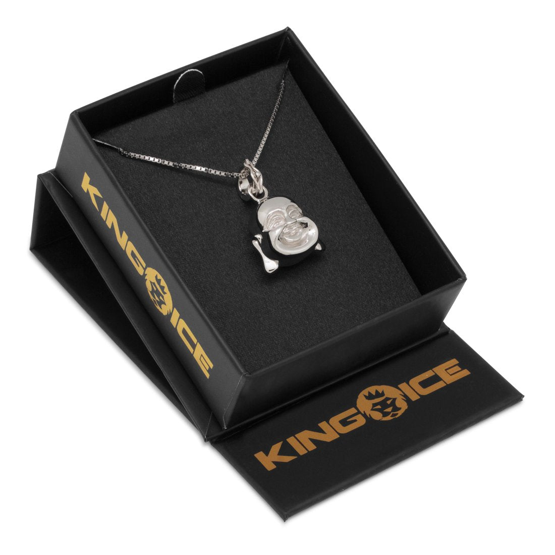 Sterling Silver Buddha of Perception Necklace