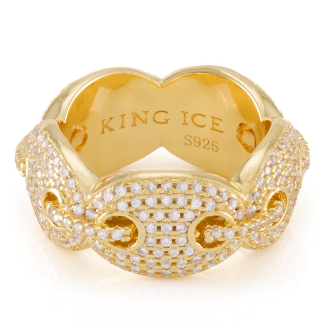Sterling Silver G-Link Ring