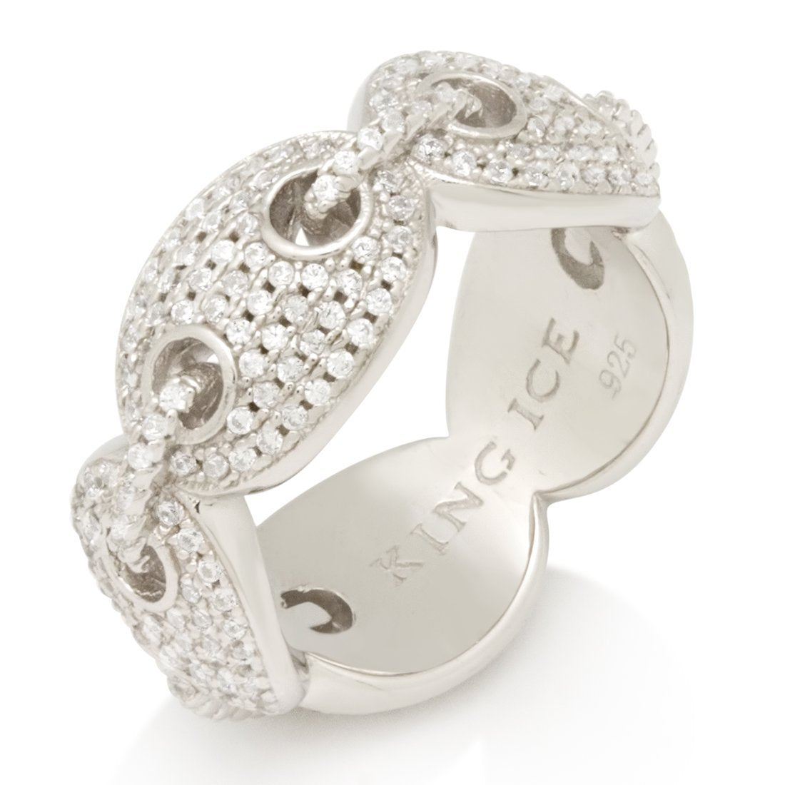 Sterling Silver G-Link Ring