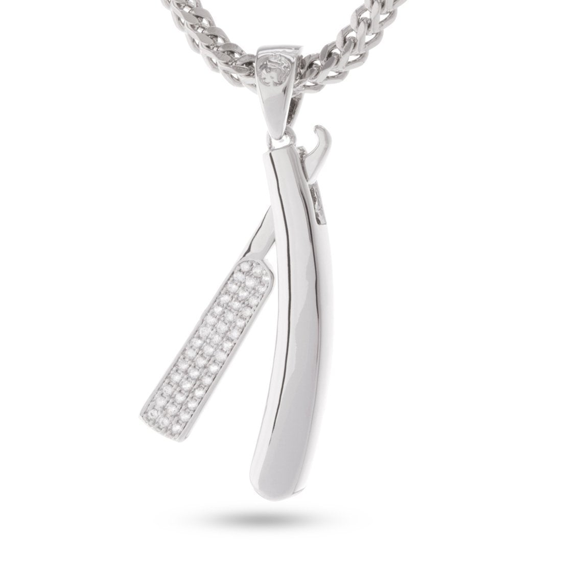 Straight RZR Barber Shop Necklace