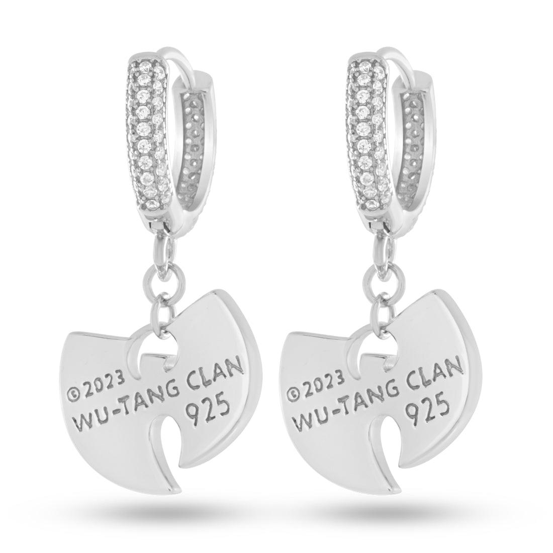 Wu-Tang x King Ice - 14mm Hanging Logo Earrings