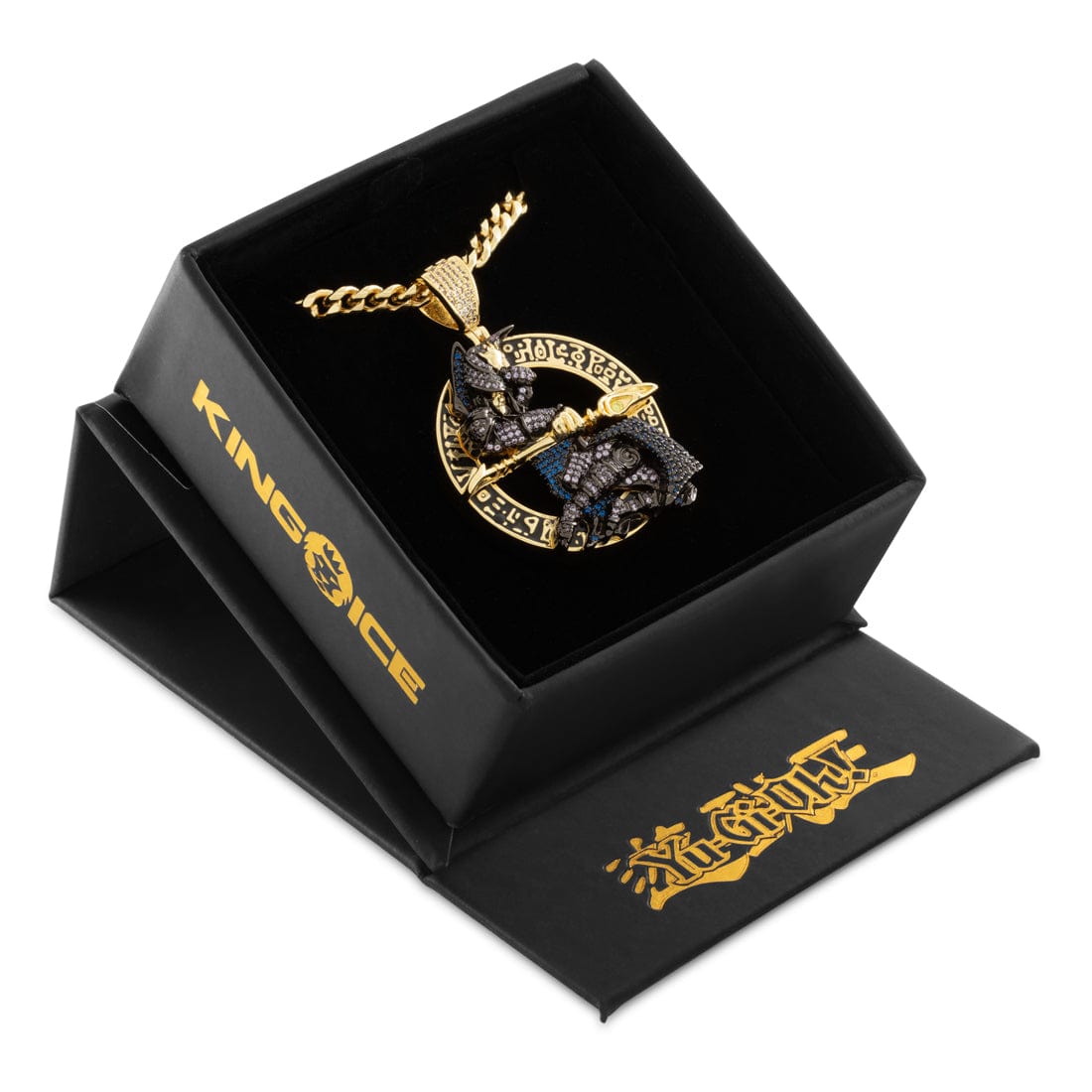 Yu-Gi-Oh! x King Ice - Dark Magician Necklace