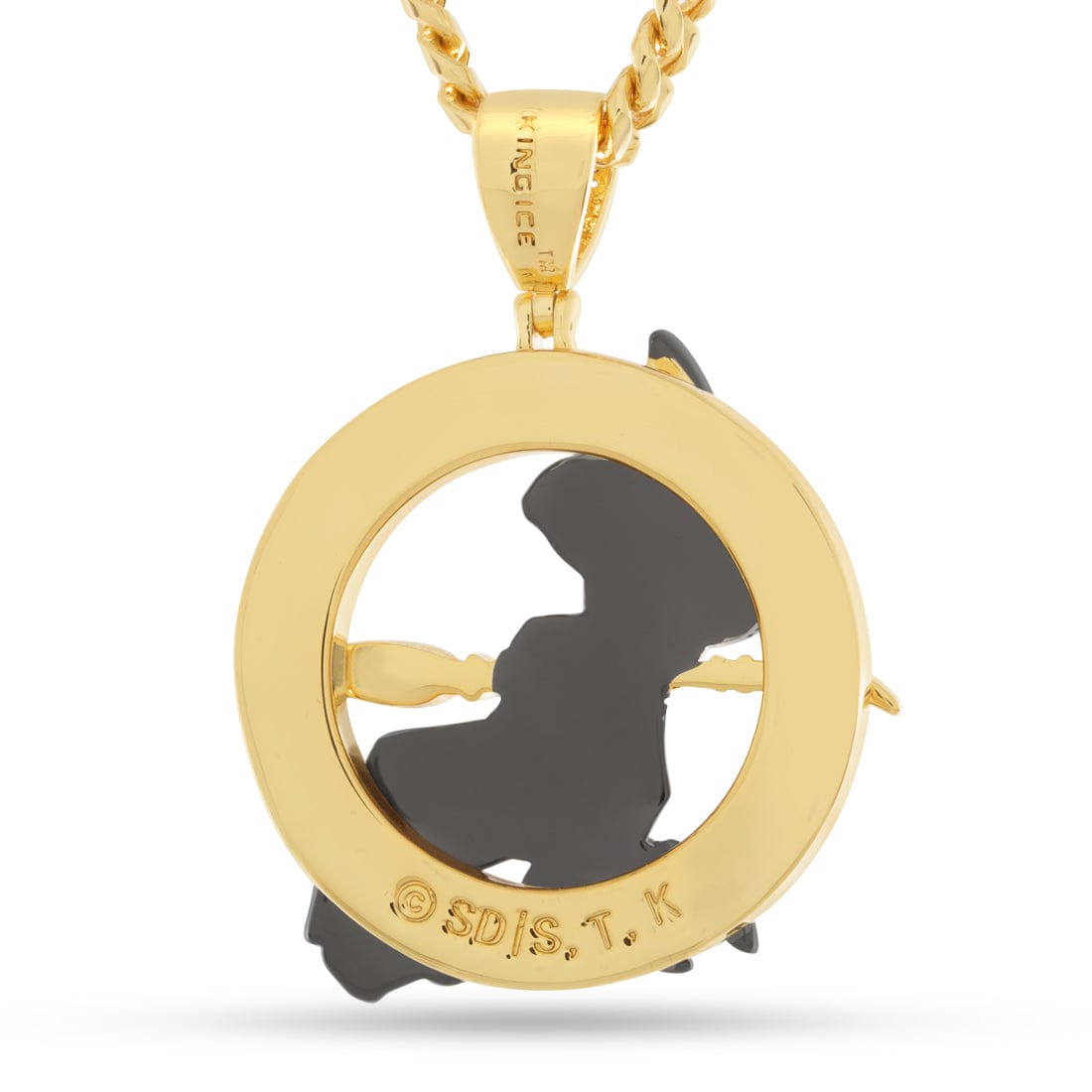 Yu-Gi-Oh! x King Ice - Dark Magician Necklace