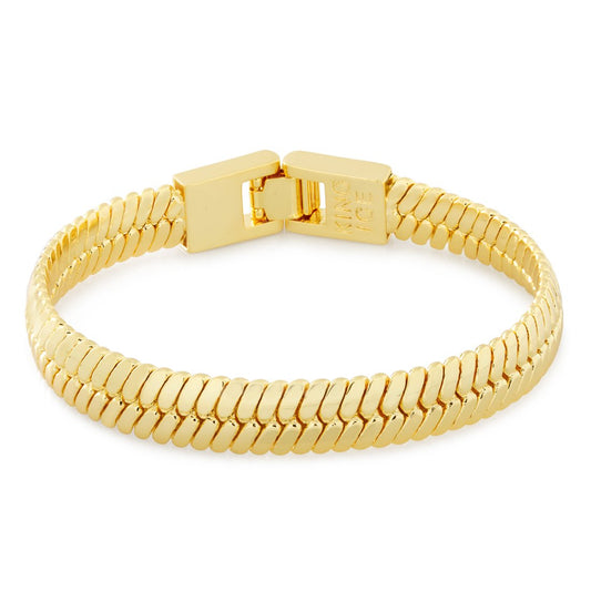 10mm Thick Herringbone Bracelet