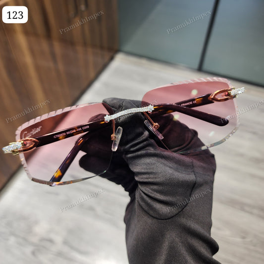 VVS Moissanite Custom Sunglasses