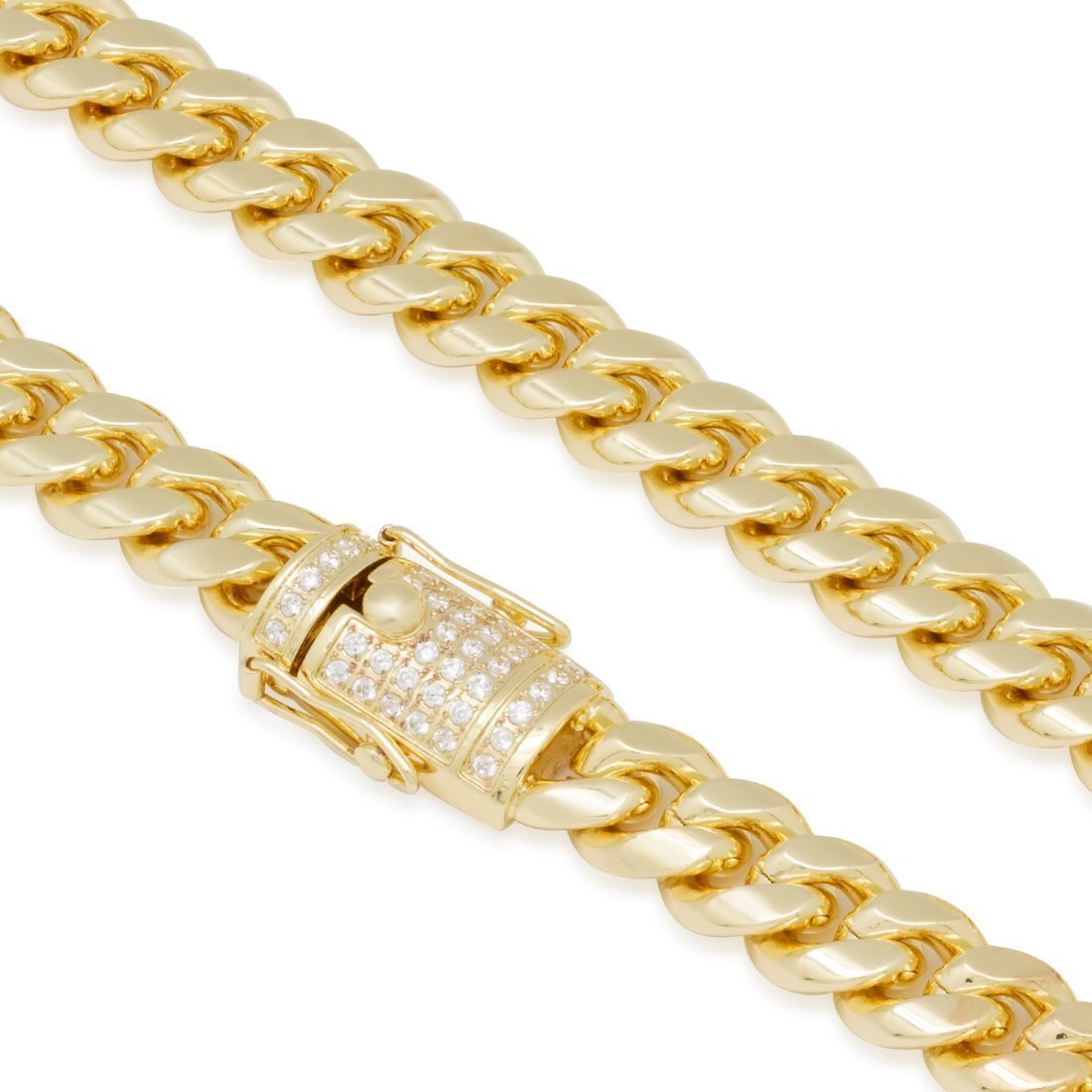 12mm Miami Cuban Link Chain