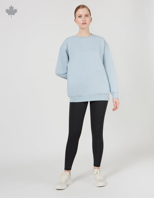 CHANDAIL MOLLETONNÉ LONG - UNI||LONG SWEATSHIRT -  SOLID on Sale